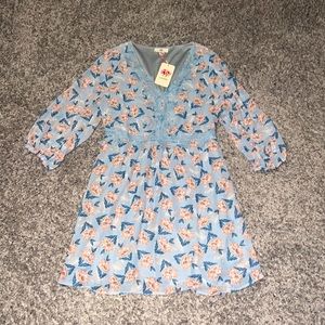 entro dress, floral, size medium